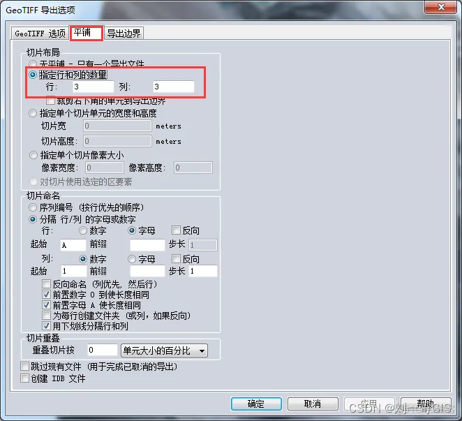 【GlobalMapper精品教程】003：影像裁剪、批量影像分幅案例详解_gis_21